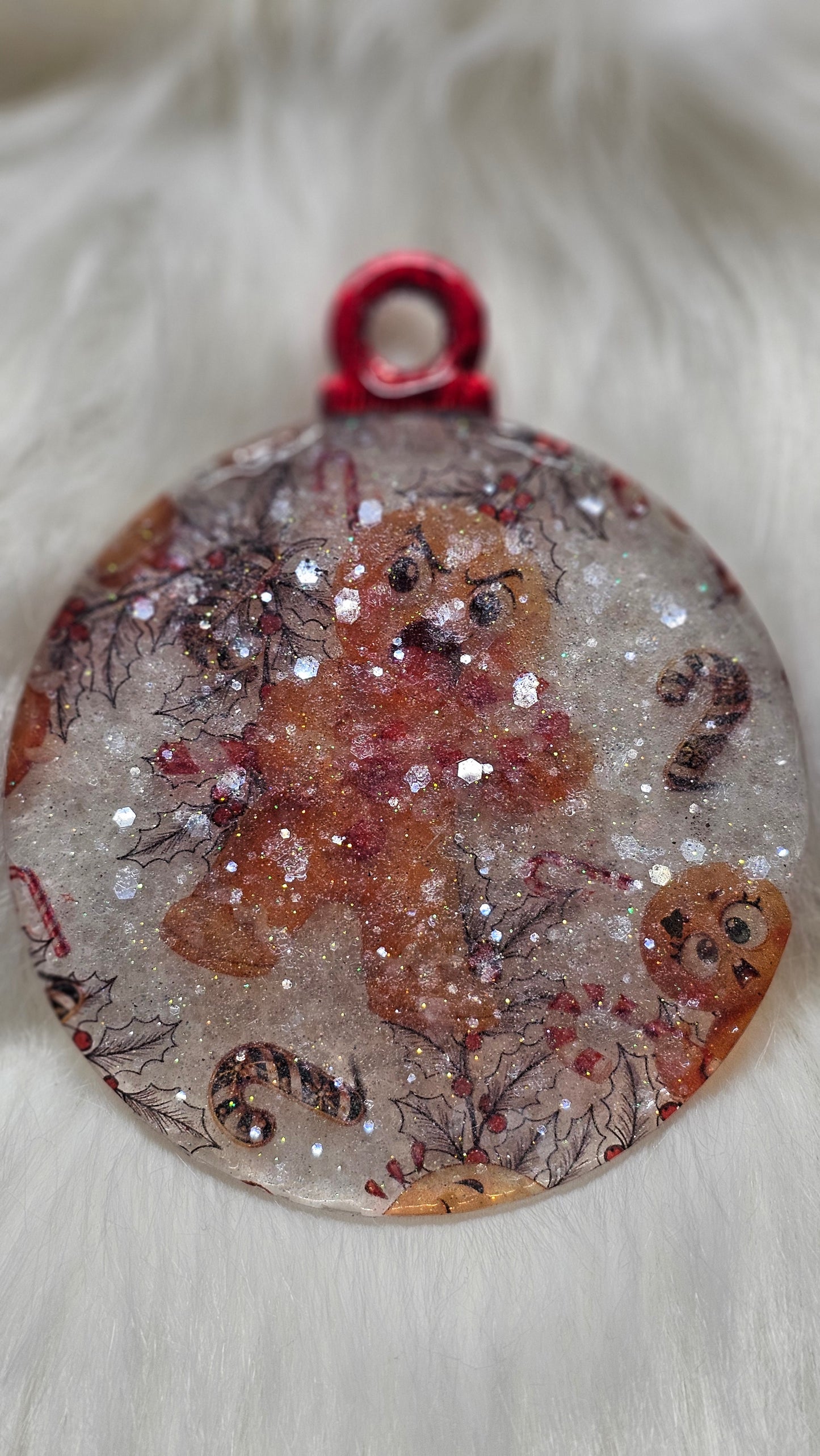 Sassy Gingerbread Man Ornament