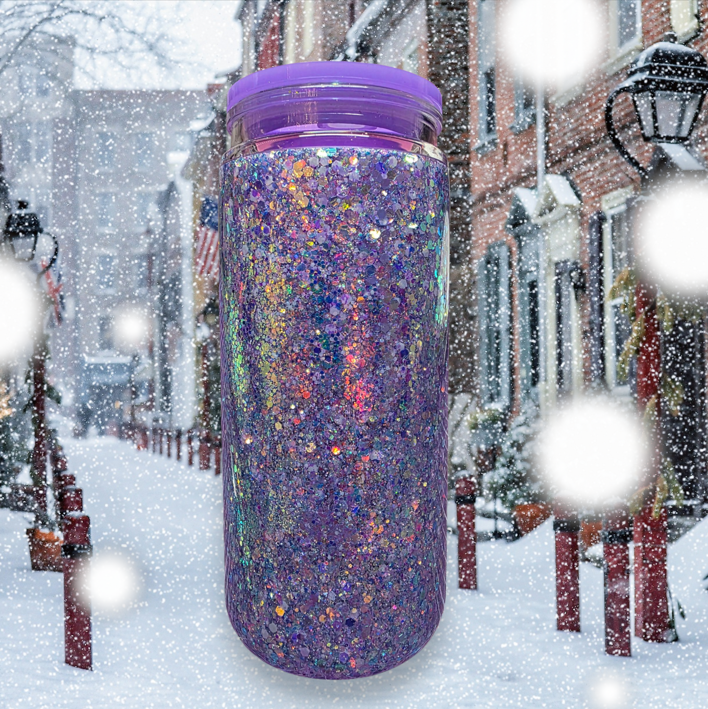 20oz Acrylic Snowglobe