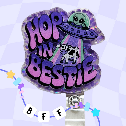 Hop in Bestie Badge Reel