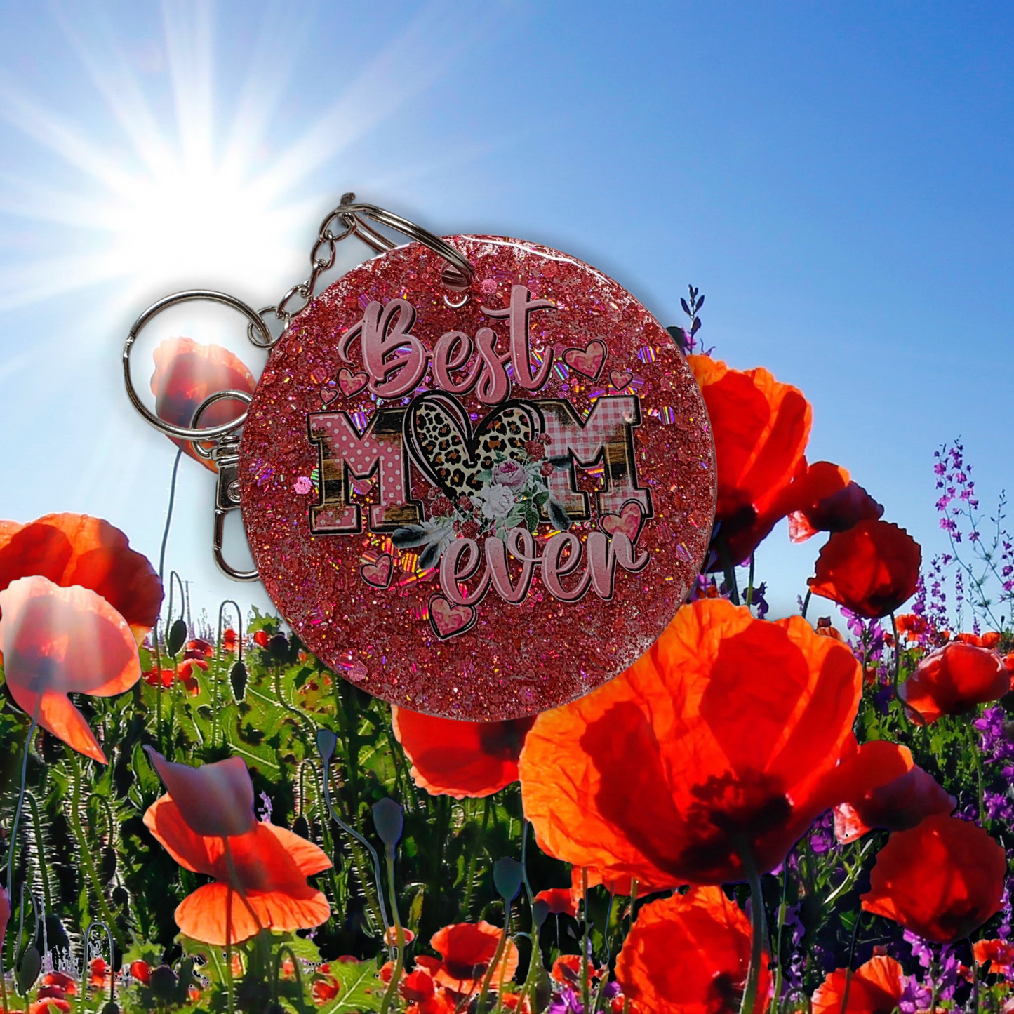 Best Mom Ever Keychain