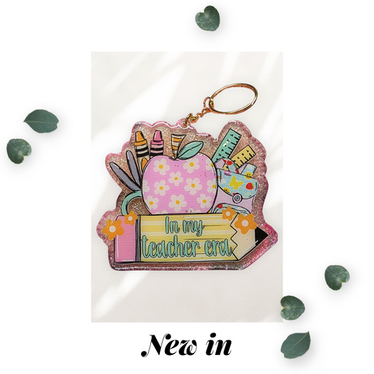 Teacher Era Keychain