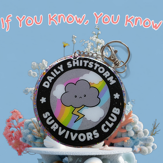 Storm Survivor Keychain