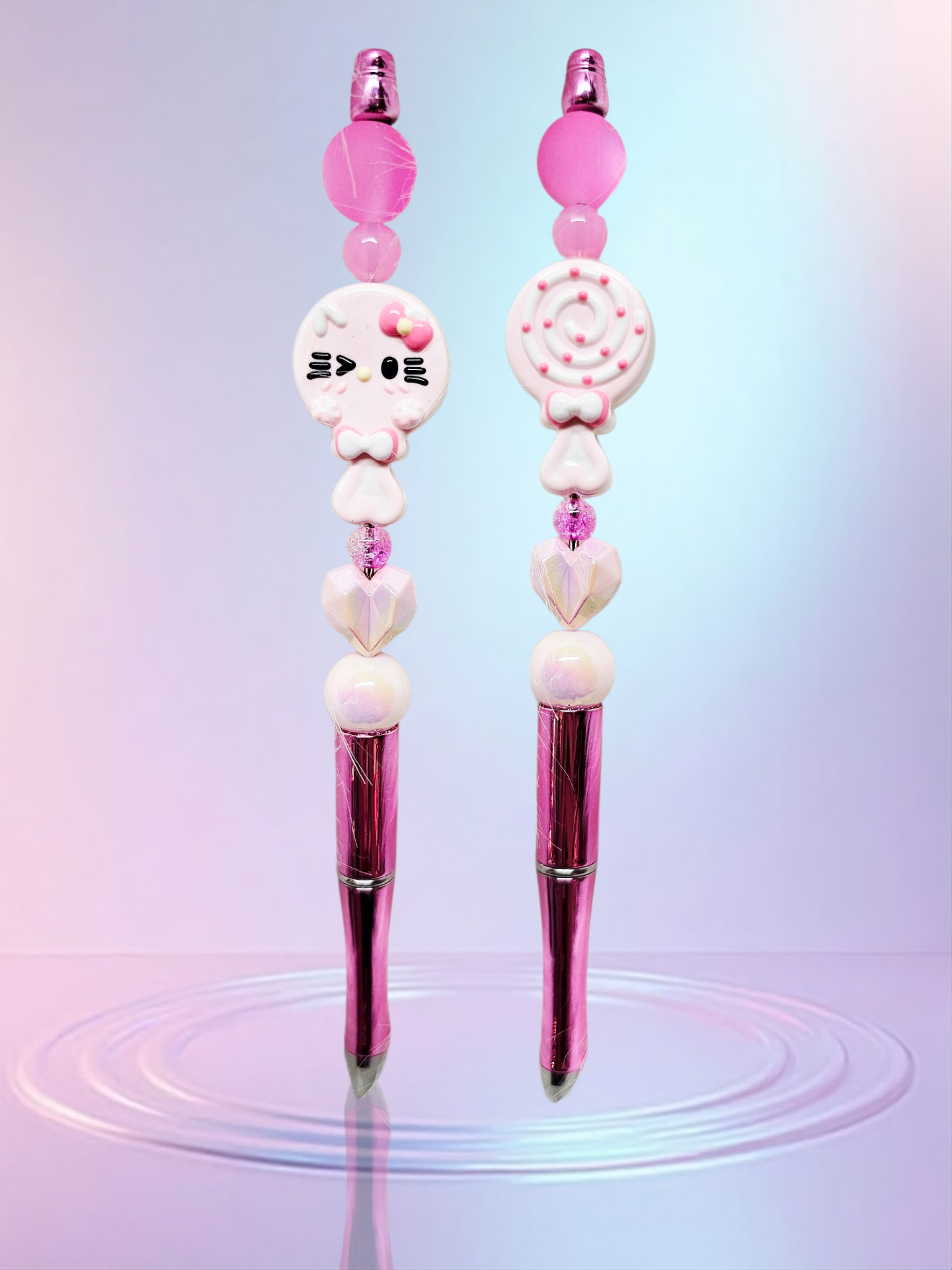 Beaded Pen "HK and Candy"