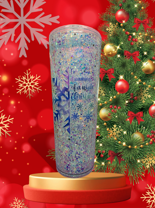 24oz Acrylic Snowglobe