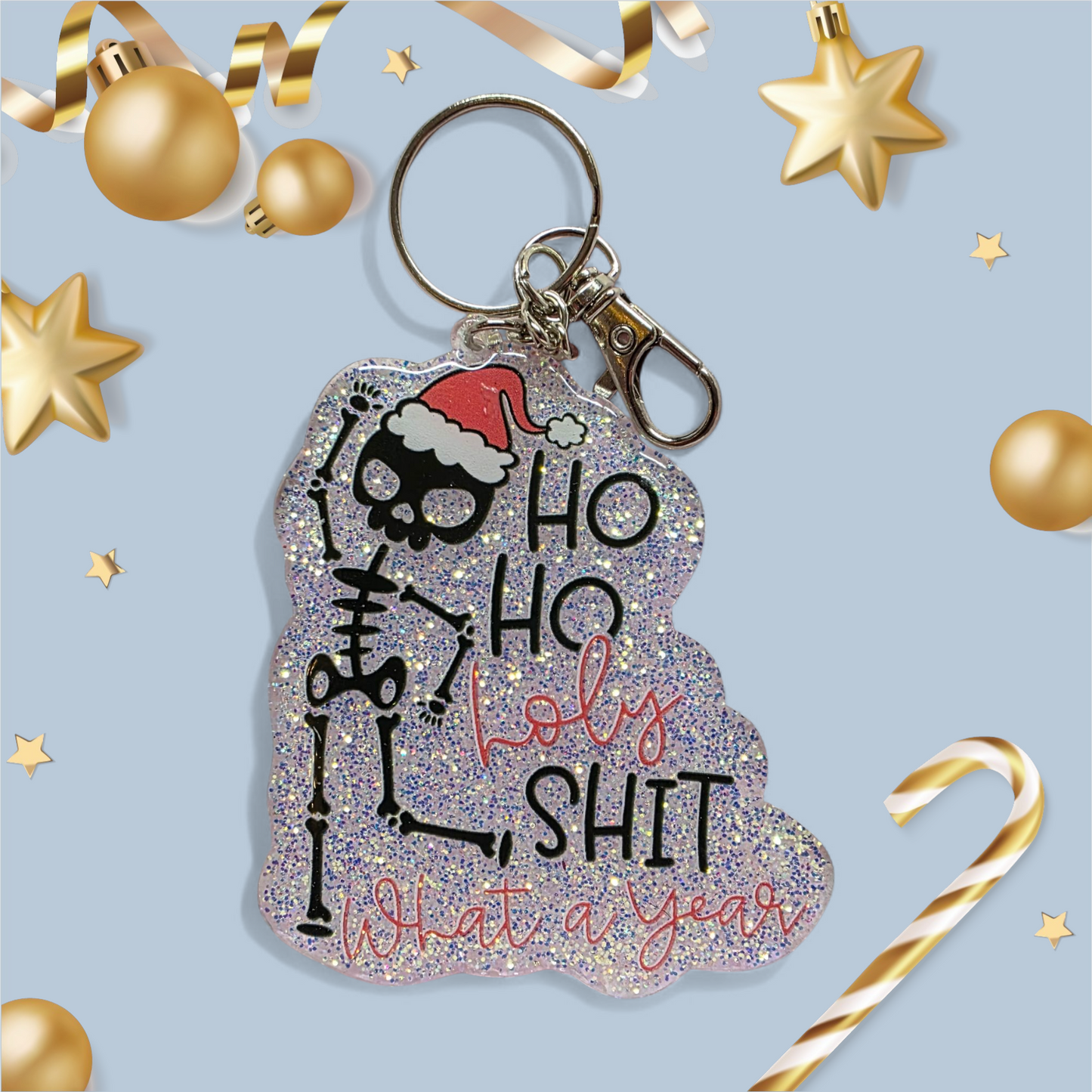 Ho Ho Ho Keychain