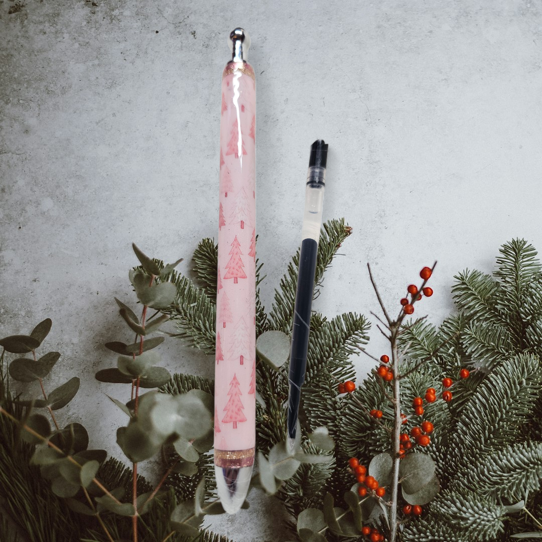 Pink Christmas 🎄 Pen w Stylus