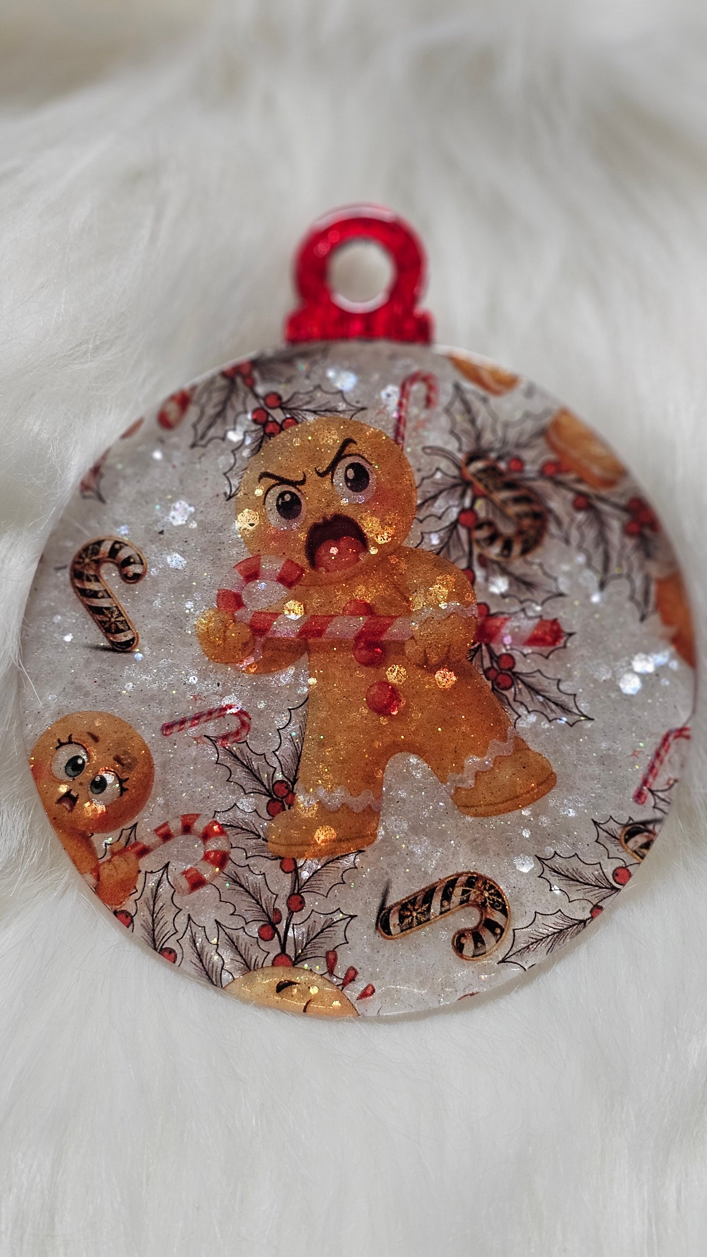 Sassy Gingerbread Man Ornament
