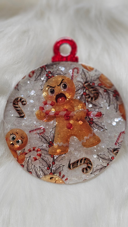Sassy Gingerbread Man Ornament