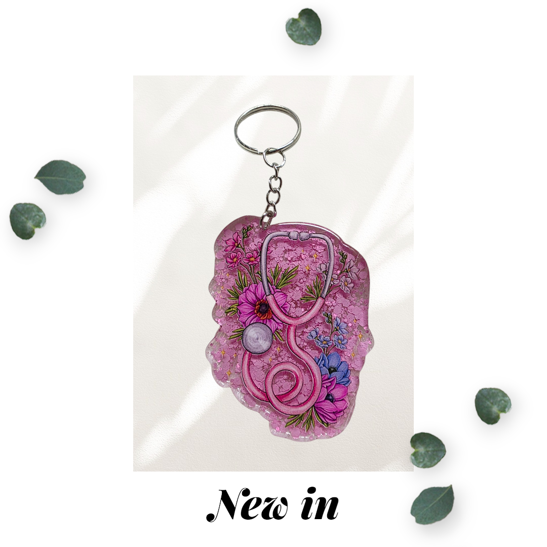 Stethascope Keychain