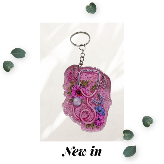 Stethascope Keychain