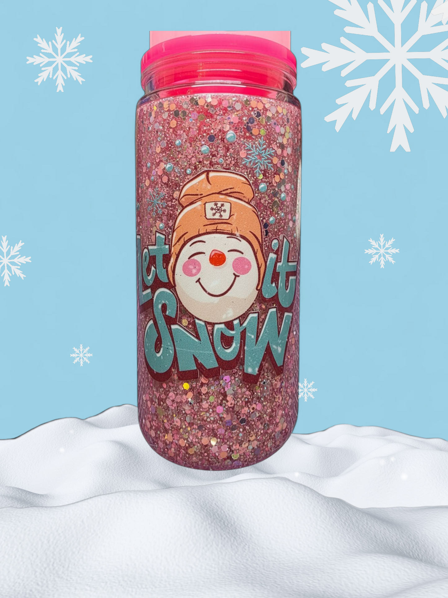 20oz Acrylic Snowglobe