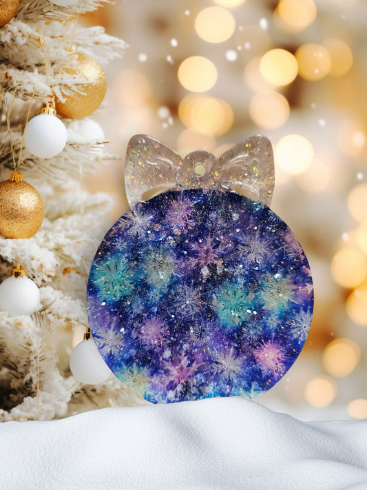 Christmas Ornament with 3-D element ✨️